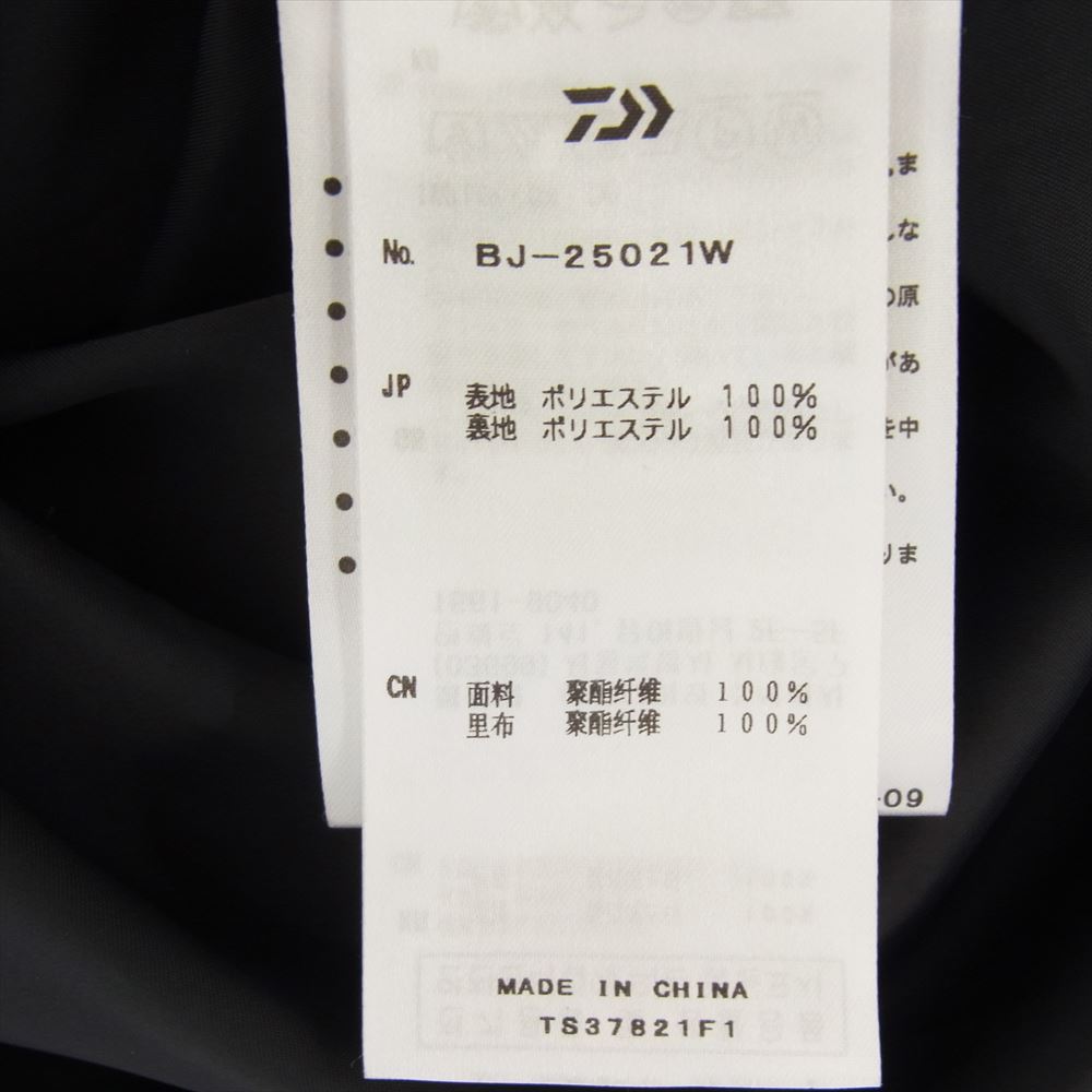 ダイワピア BJ-25021W TECH PERFECT FISHING JACKET テック パーフェクト フィッシング ジャケット ブラック系 S【中古】