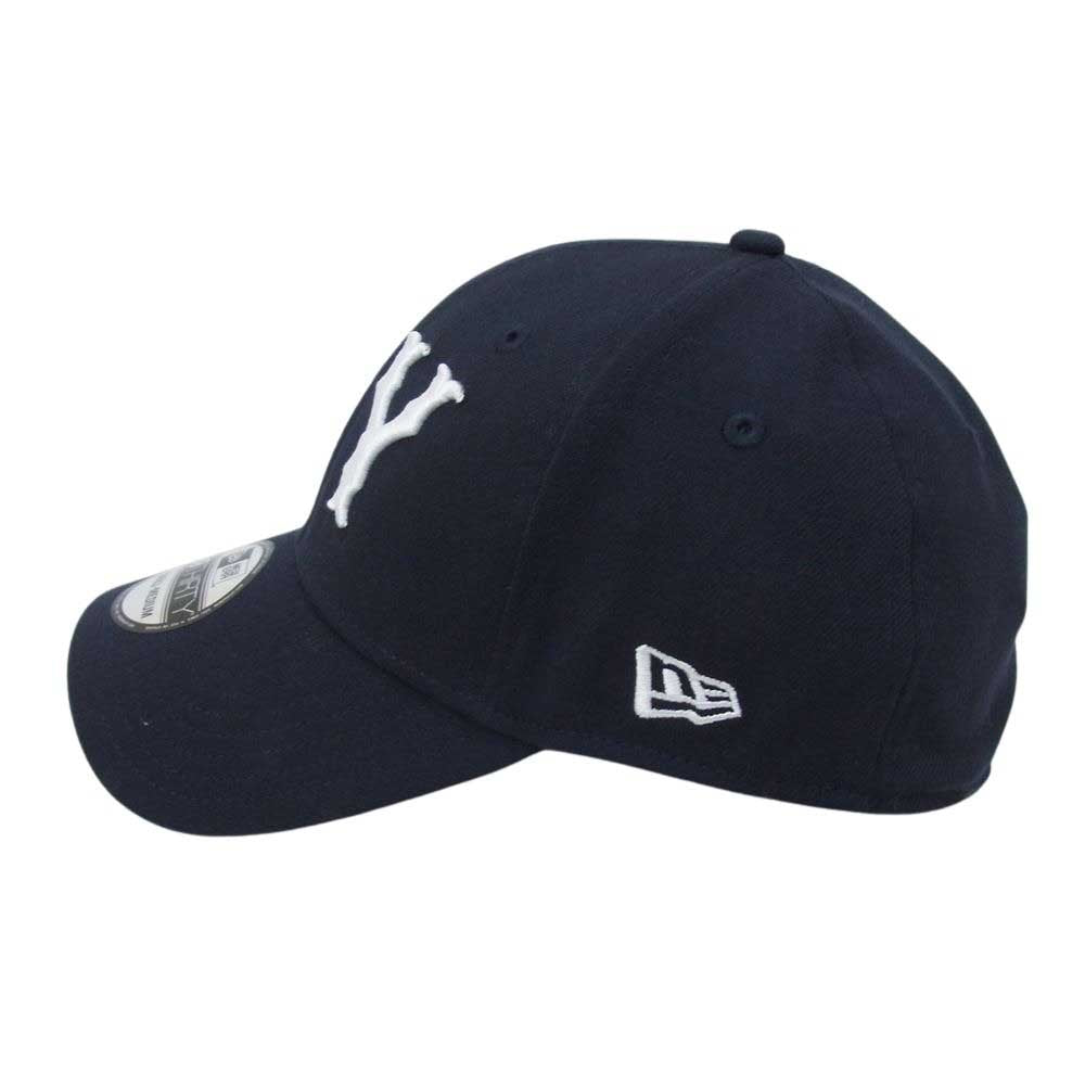 NEW ERA ニューエラ COOPERSTOWN NY ニューヨーク刺繍 5950 キャップ クーパーズタウン カスタム ニューヨークハイランダース 帽子 ネイビー系 S/M【中古】
