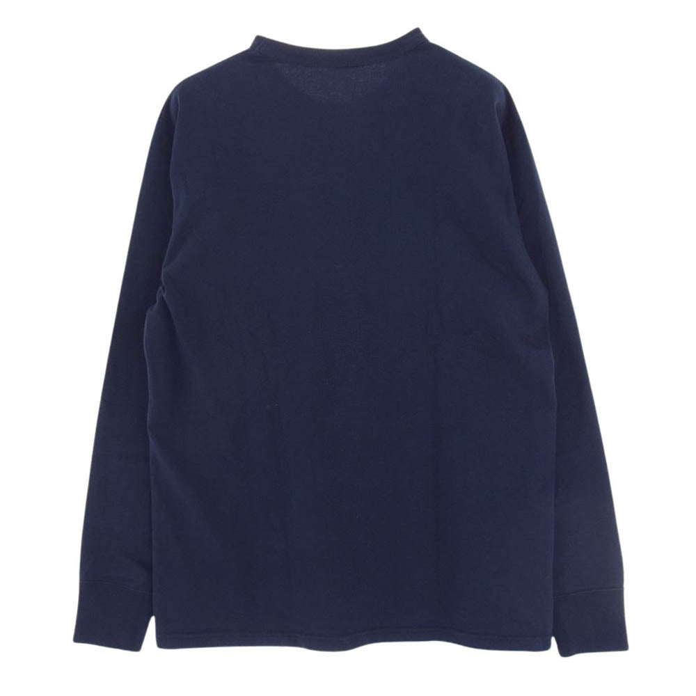 DELUXE デラックス WEAR 長袖 Tシャツ ロンT カットソー ネイビー系 L【中古】
