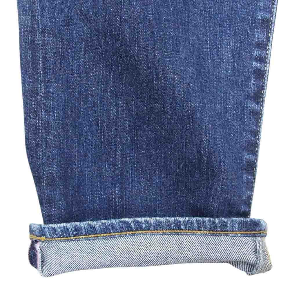 エターナル 52290 ストレッチ テーパードジーンズ デニムパンツ インディゴブルー系 34【中古】