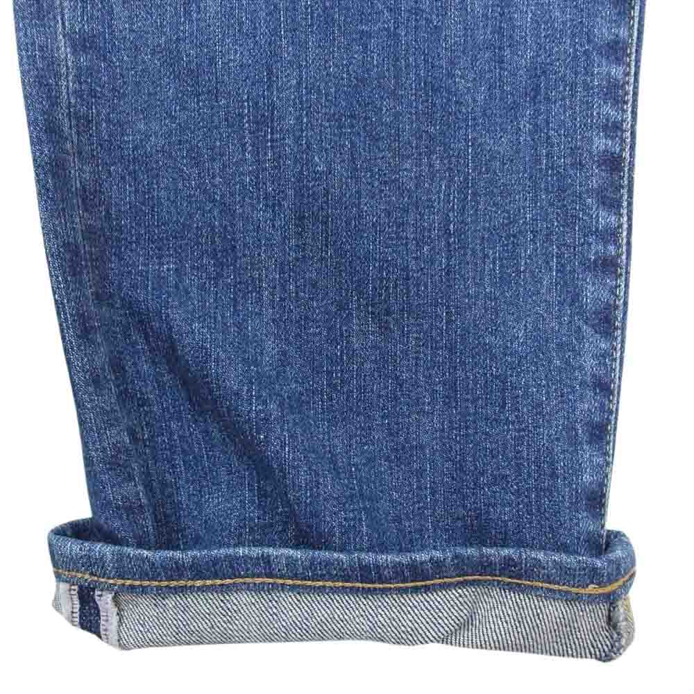 エターナル 52290 ストレッチ テーパードジーンズ デニムパンツ インディゴブルー系 34【中古】