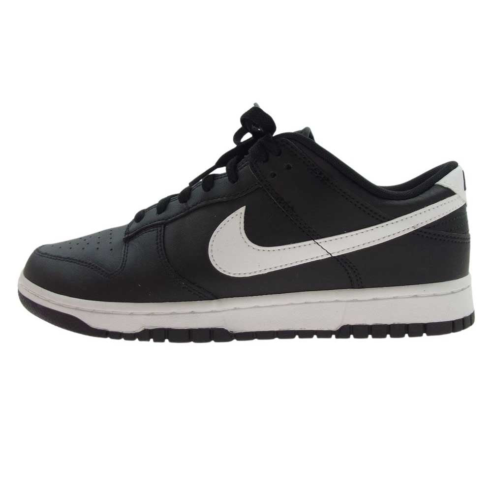 NIKE ナイキ DV0831-002 Dunk Low Retro ダンク ロー ブラック パンダ スニーカー ブラック系 27cm【中古】