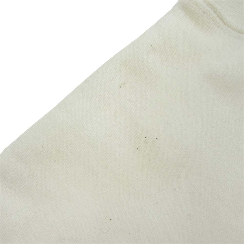 ユニオンランチ ロンハーマン別注 Organic Cotton Sweat Hoodie スウェット パーカー ホワイト系 L【中古】