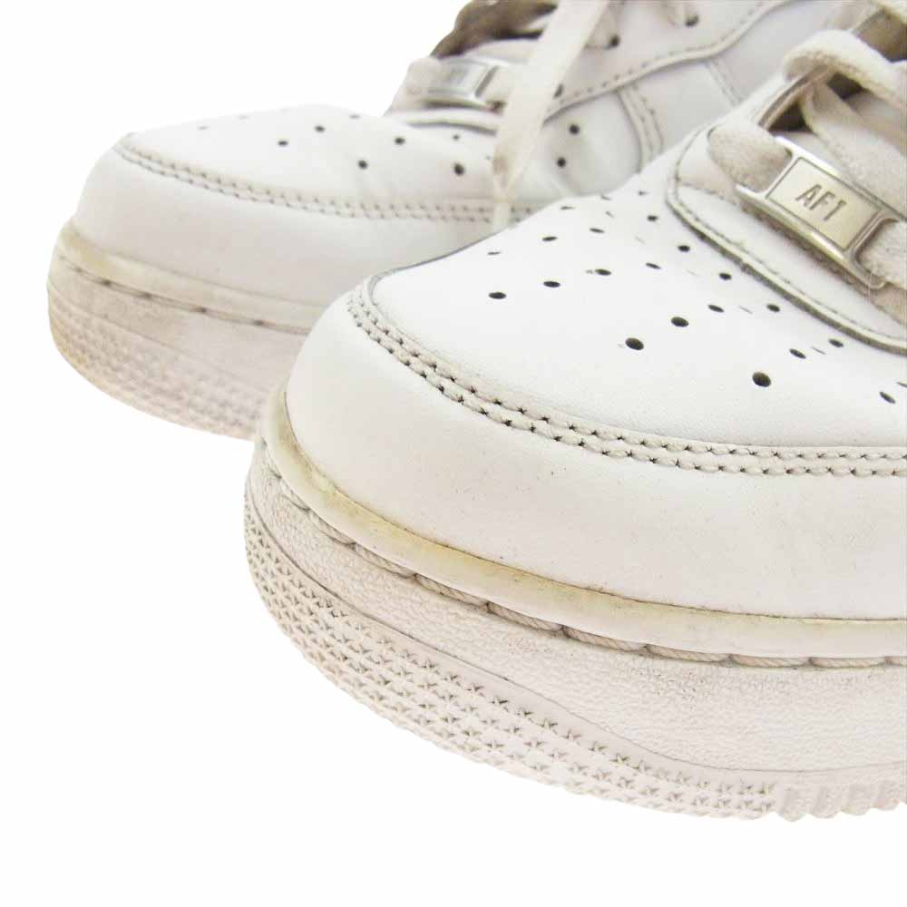 NIKE ナイキ 315122-111 Air Force 1 Low 07 White エアフォース1 ロー ホワイト ローカット スニーカー ホワイト系 27cm【中古】