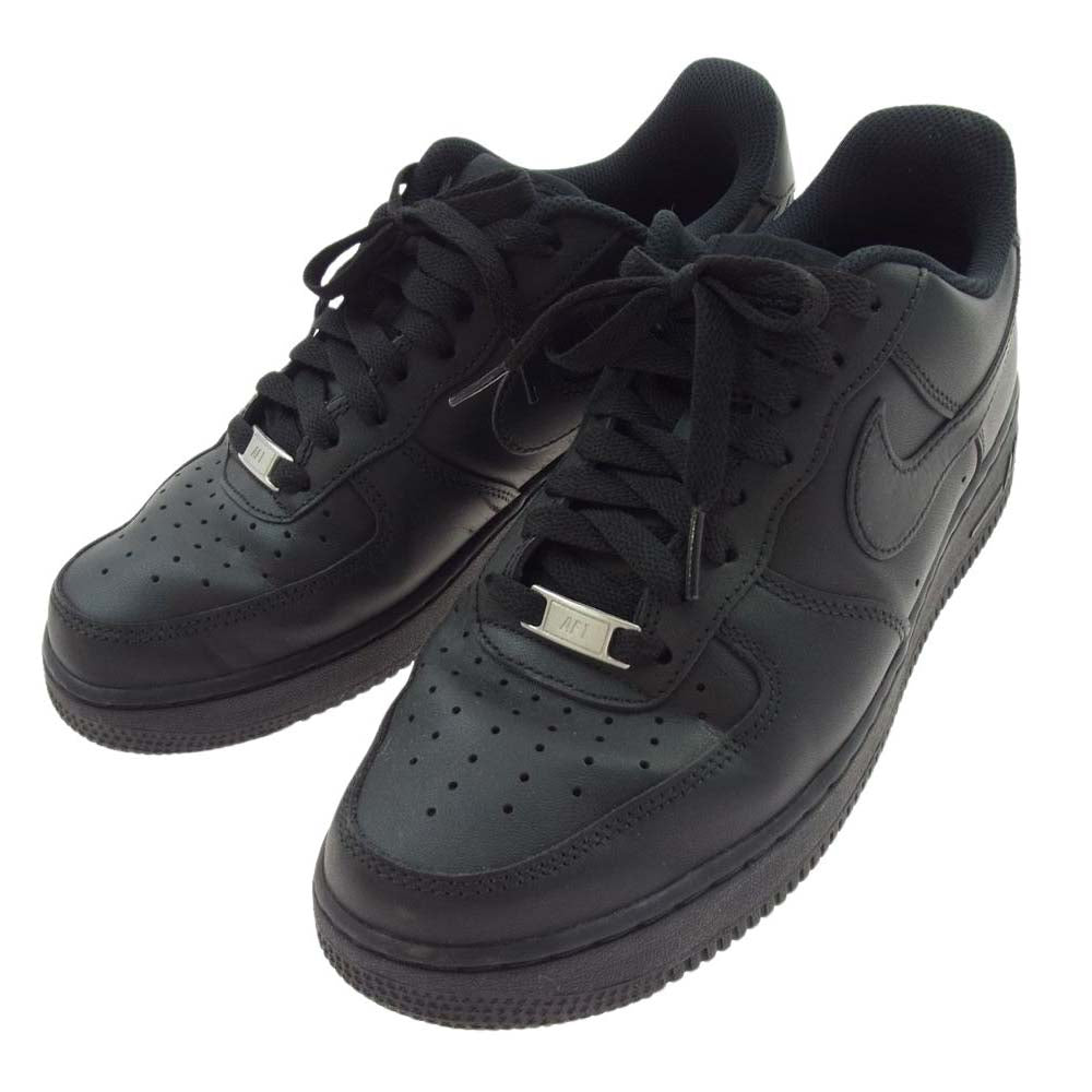 NIKE ナイキ CW2288-001 Air Force 1 Low 07 Black エアフォース1 ロー ブラック ローカット スニーカー ブラック系 26.5cm【中古】