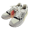 NEW BALANCE ニューバランス U998GB Made in USA 998 GB スエード ローカット スニーカー グレー系 27.5ｃｍ【極上美品】【中古】