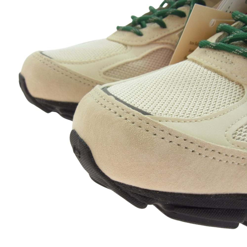 NEW BALANCE ニューバランス U990GB4 フェイクバスターズ鑑定済 Made in USA 990 v4 GB4 スエード ローカット スニーカー オフホワイト系 27.5ｃｍ【新古品】【未使用】【中古】