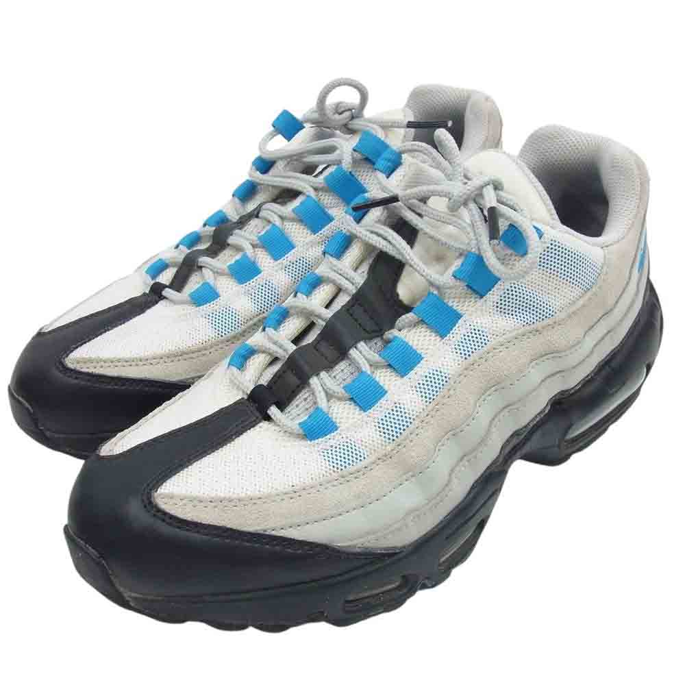 NIKE ナイキ CZ8684-001 Air Max 95 Laser Blue エアマックス95 レーザーブルー ローカット スニーカー グレー系 ブルー系 27cm【中古】