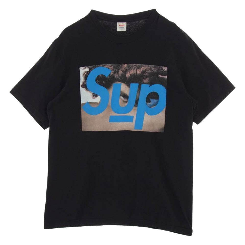 Supreme シュプリーム 23SS  × UNDERCOVER アンダーカバー FACE TEEフェイス 半袖 Tシャツ  ブラック系 L【中古】