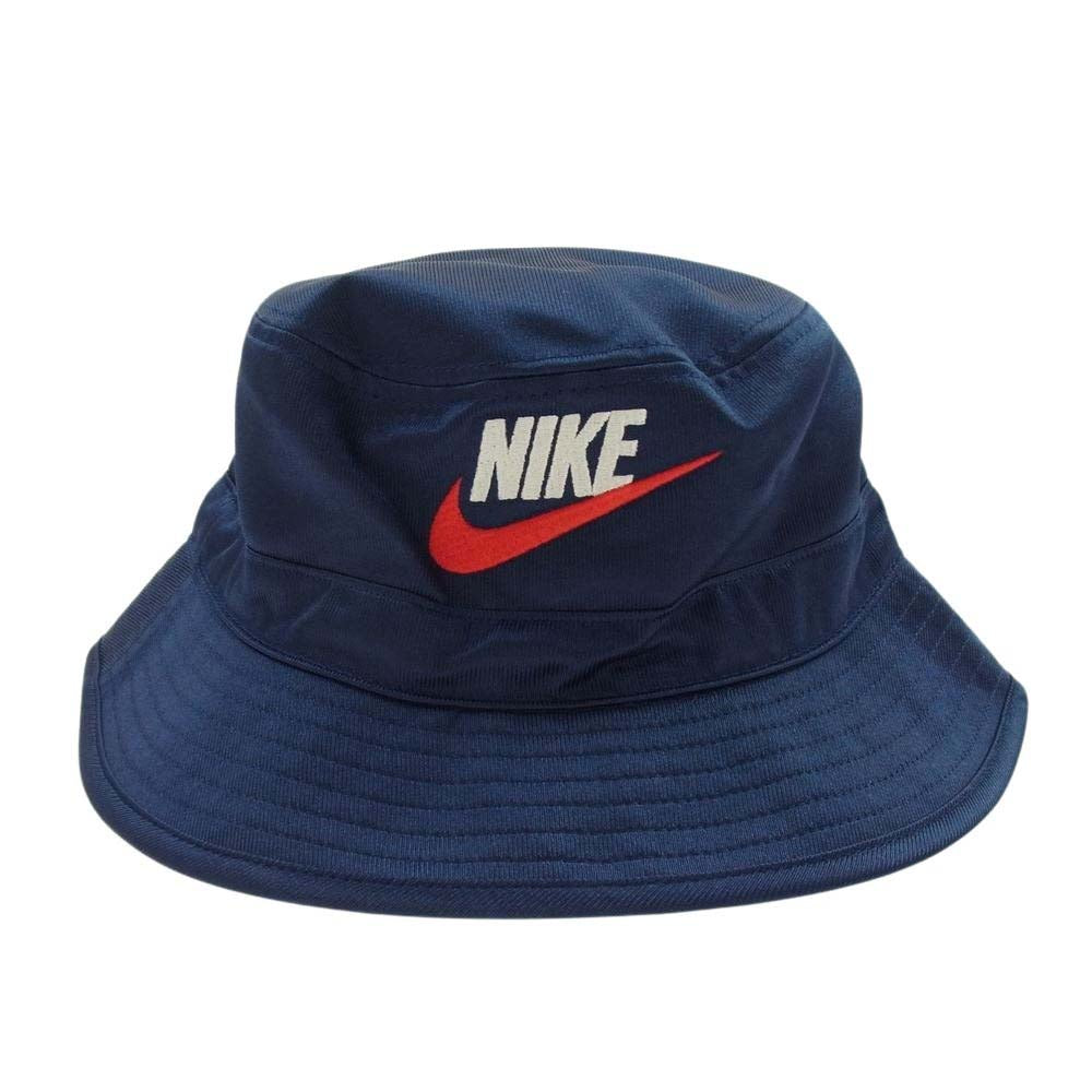 Supreme シュプリーム 24SS FZ6789-410 × Nike Dazzle Crusher ナイキ ダズル クラッシャー エンブロイダリー バケットハット 帽子 ネイビー系 L/XL【新古品】【未使用】【中古】