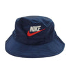 Supreme シュプリーム 24SS FZ6789-410 × Nike Dazzle Crusher ナイキ ダズル クラッシャー エンブロイダリー バケットハット 帽子 ネイビー系 L/XL【新古品】【未使用】【中古】
