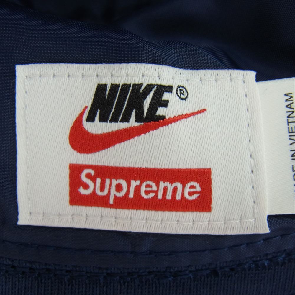 Supreme シュプリーム 24SS FZ6789-410 × Nike Dazzle Crusher ナイキ ダズル クラッシャー エンブロイダリー バケットハット 帽子 ネイビー系 L/XL【新古品】【未使用】【中古】