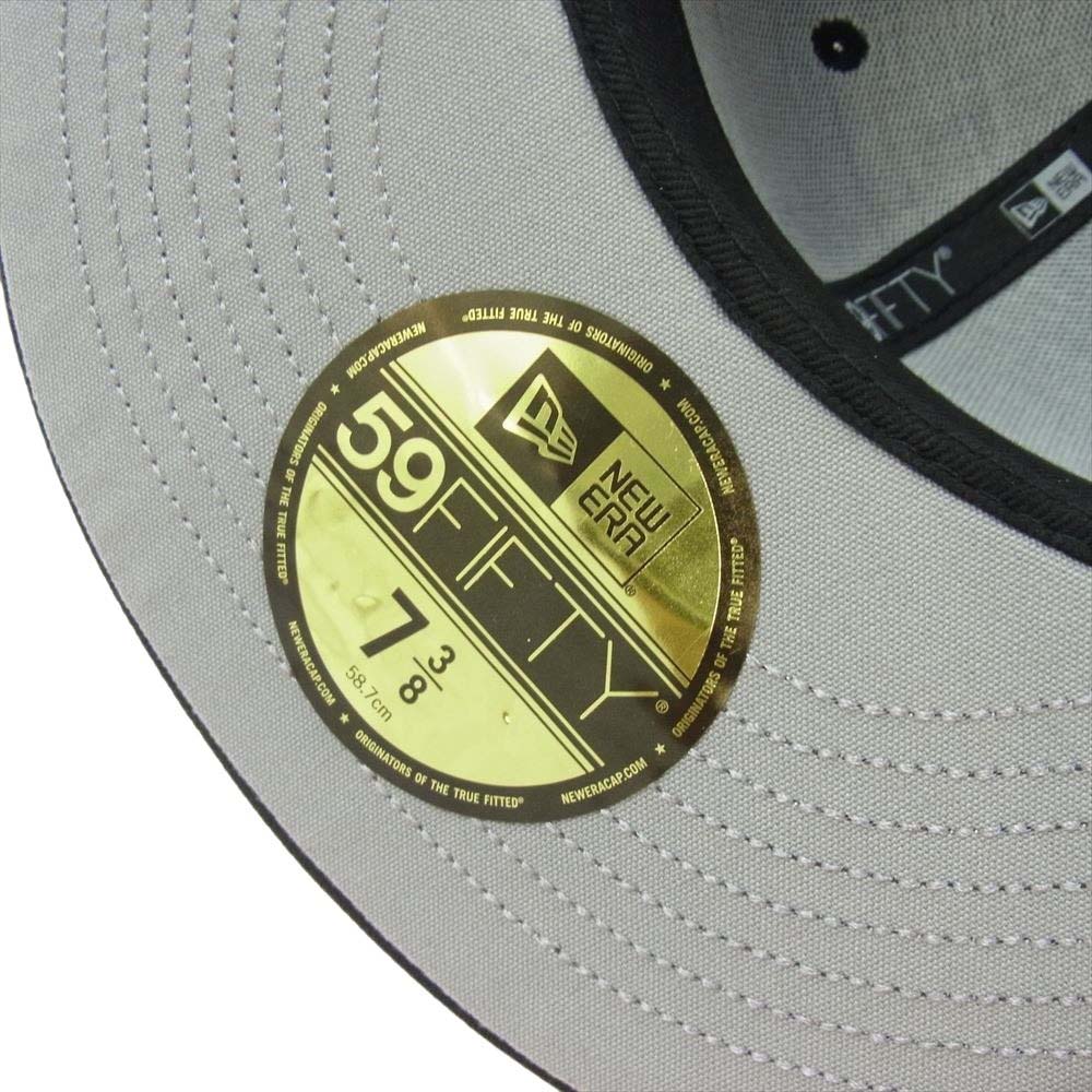 Supreme シュプリーム 23AW  × Champions Box Logo New Era Cap ニューエラ チャンピオンシップス ボックスロゴ ベースボールキャップ 帽子 ブラック系 58.7cm【新古品】【未使用】【中古】