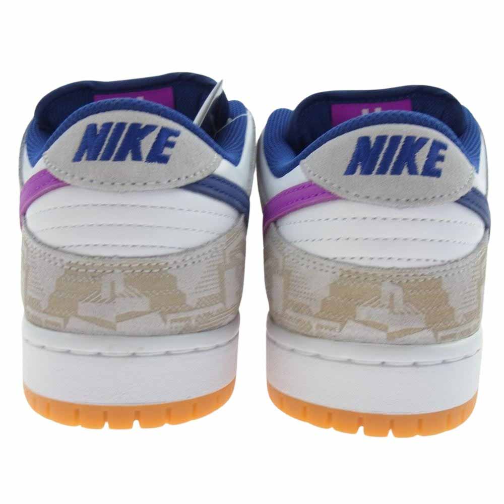 NIKE ナイキ FZ5251-001 × Rayssa Leal ライッサ レアウ SB Dunk Low ダンクロー PRM Pure Platinum and Vivid Purple ピュアプラチナム アンド ヴィヴィッドパープル スニーカー マルチカラー系 28cm【新古品】【未使用】【中古】