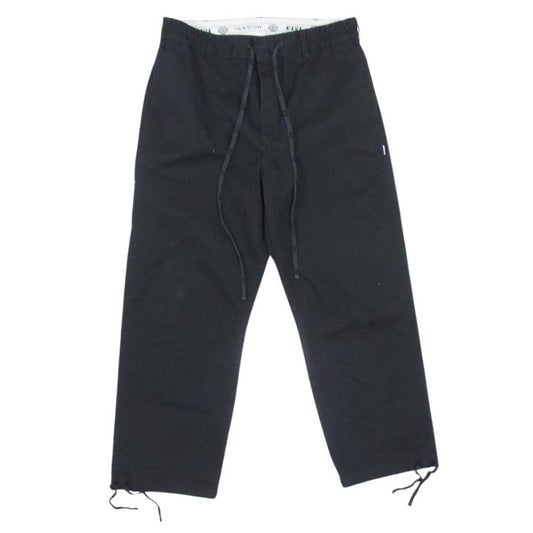Dickies ディッキーズ × KIXSIX キック FREAK'S STORE フリークスストア 別注 WORK PANTS イージー ワーク パンツ ブラック系 L【中古】