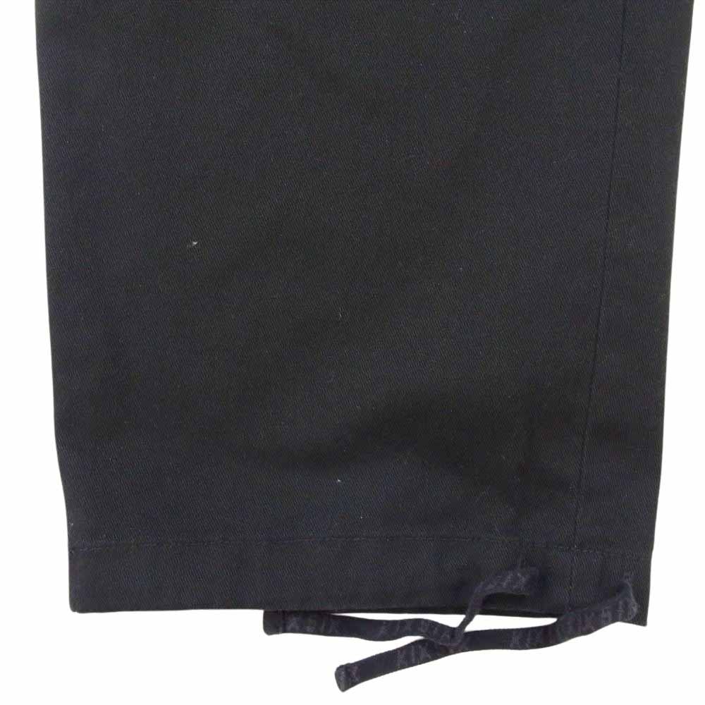 Dickies ディッキーズ × KIXSIX キック FREAK'S STORE フリークスストア 別注 WORK PANTS イージー ワーク パンツ ブラック系 L【中古】