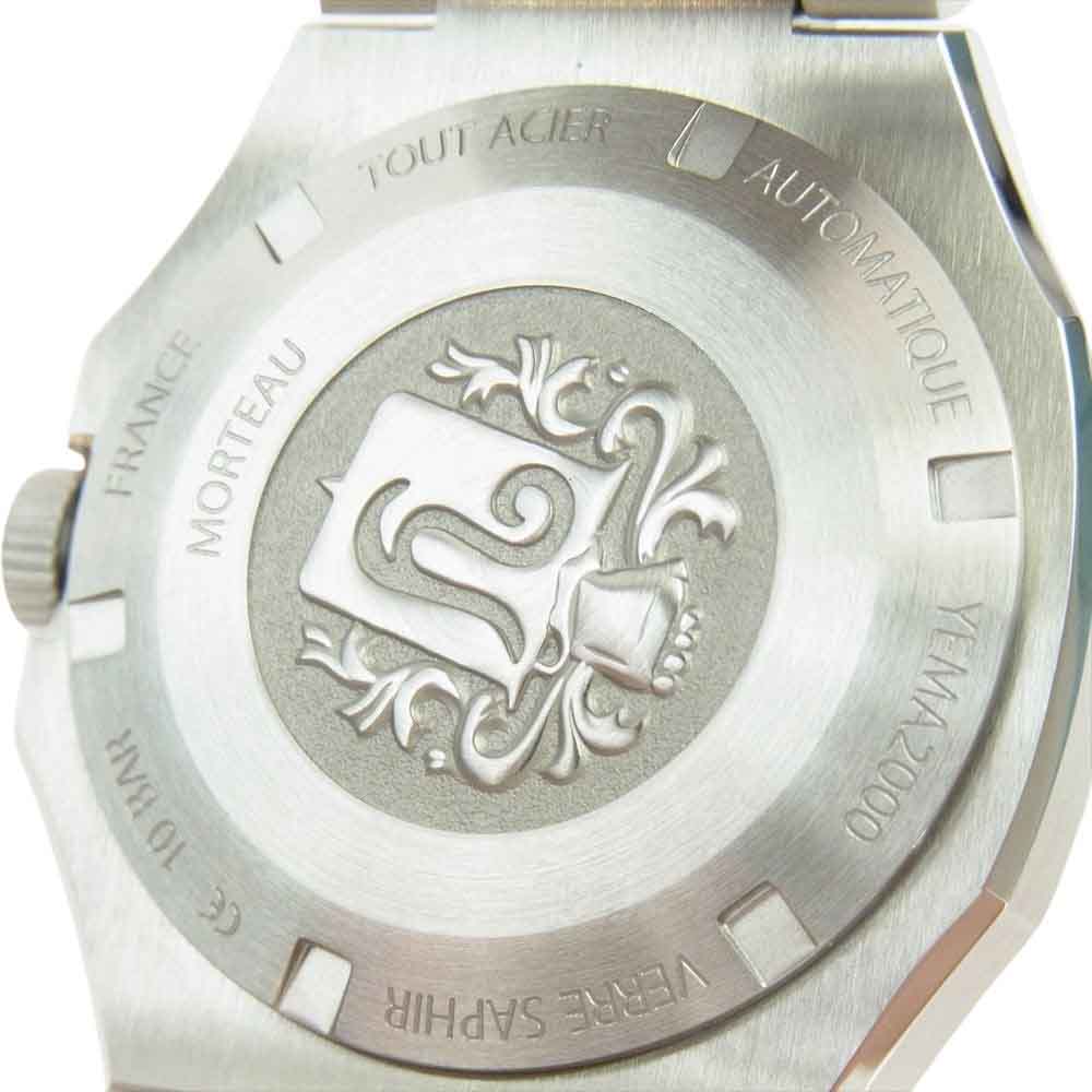 イエマ  YWTR23-GMS WRISTMASTER TRAVELLER リストマスタートラベラー 自動巻 シルバー系【美品】【中古】