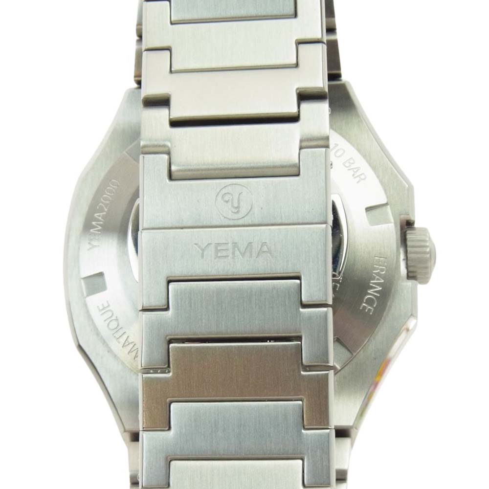 イエマ  YWTR23-GMS WRISTMASTER TRAVELLER リストマスタートラベラー 自動巻 シルバー系【美品】【中古】
