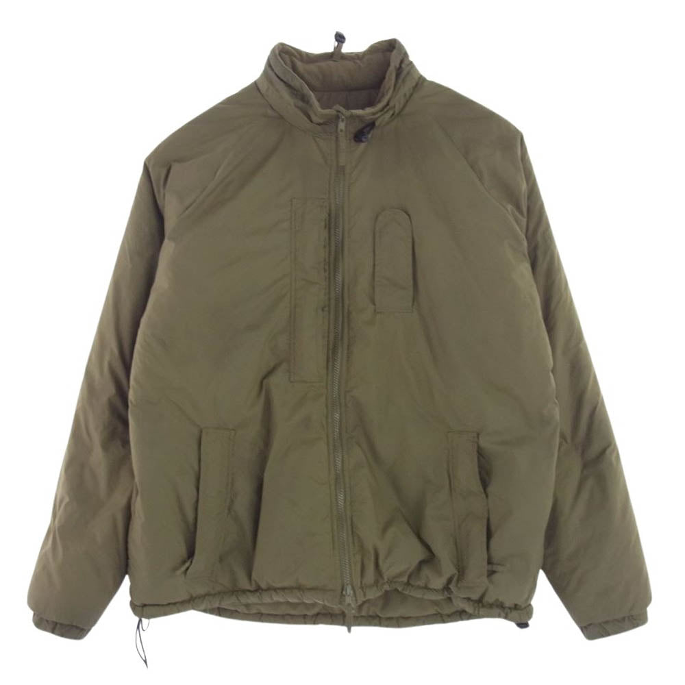 ミリタリー 8415-99-837-6200 UK ARMY  British Military PCS THERMAL JACKET イギリス軍 レプリカ サーマル ジャケット ブルゾン カーキ系 L【中古】