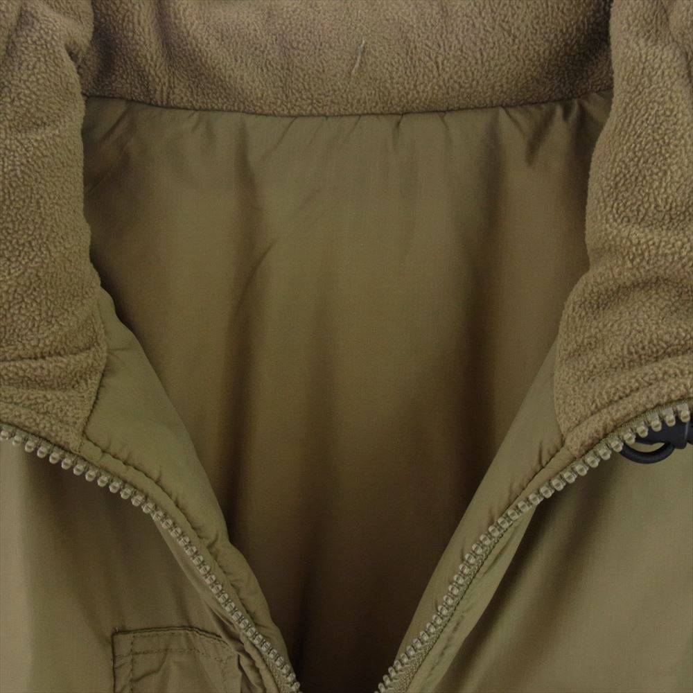 ミリタリー 8415-99-837-6200 UK ARMY  British Military PCS THERMAL JACKET イギリス軍 レプリカ サーマル ジャケット ブルゾン カーキ系 L【中古】