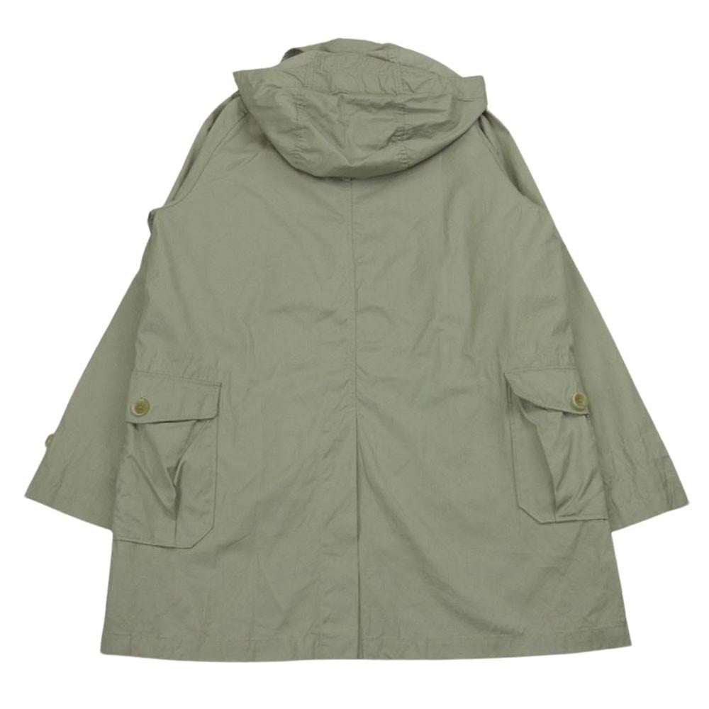 Engineered Garments エンジニアードガーメンツ フード 取り外し可能 ショップ コート グレイッシュベージュ系 M【中古】