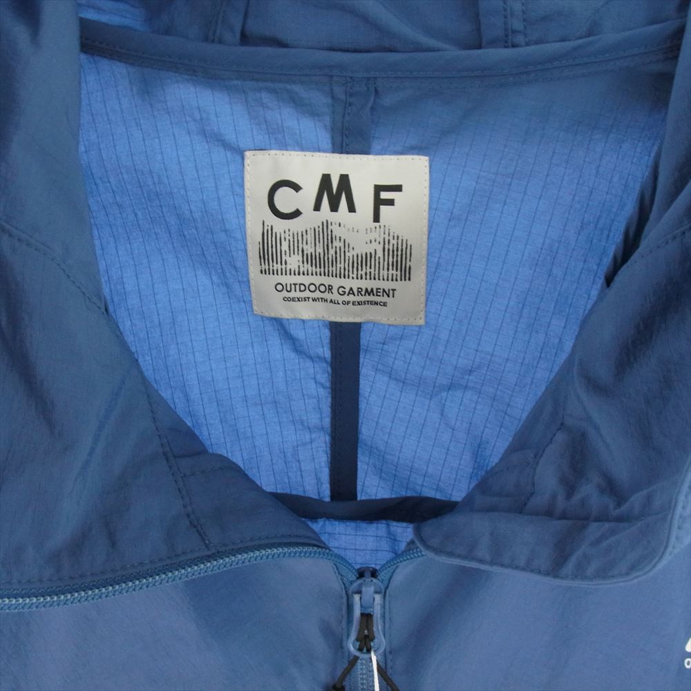 シーエムエフアウトドアガーメント CMF2401-J07C ANORAK HOODIE アノラック フーディー ジャケット ブルー系 L【極上美品】【中古】