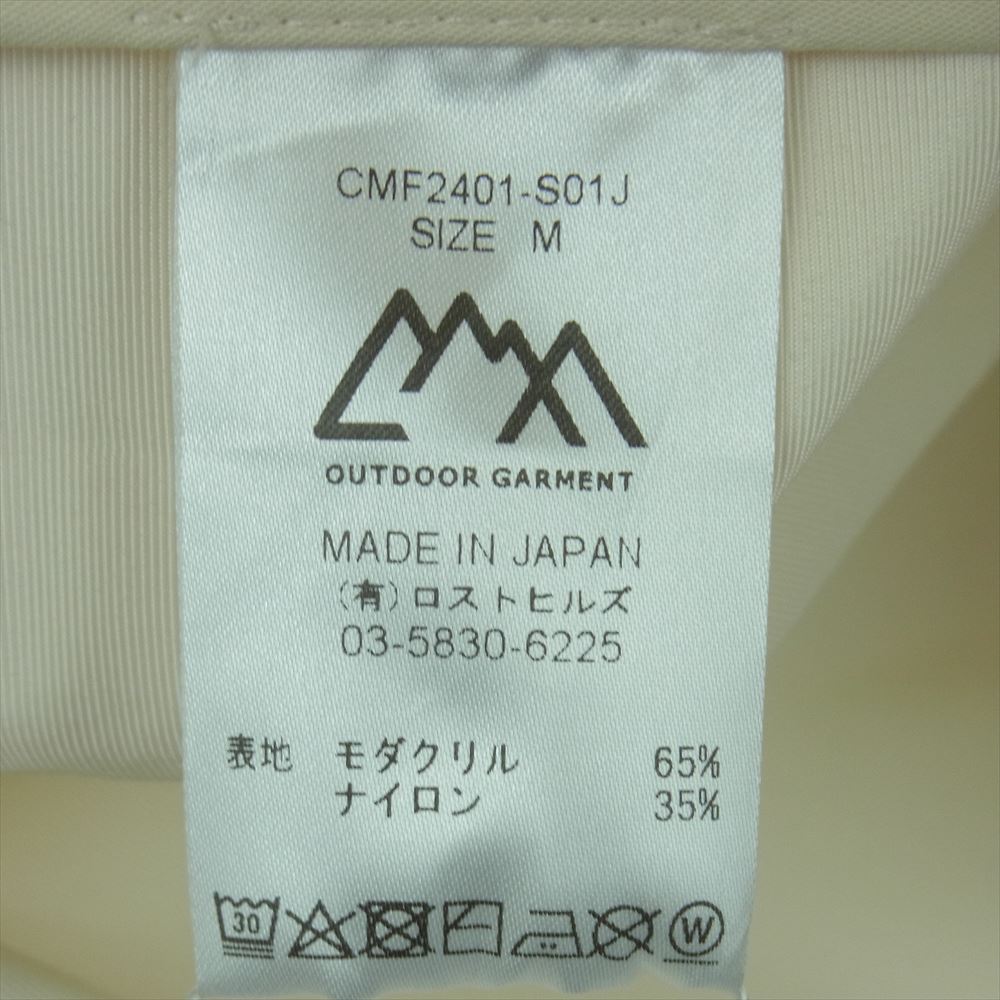 シーエムエフアウトドアガーメント CMF2401-S01J BB SHIRTS SHORT SLEEVE ベースボール 半袖 シャツ オフホワイト系 M【極上美品】【中古】