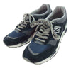 NEW BALANCE ニューバランス U1500PNV UK製 メッシュ スウェード ローカット ネイビー スニーカー ネイビー系 26.5cm【新古品】【未使用】【中古】