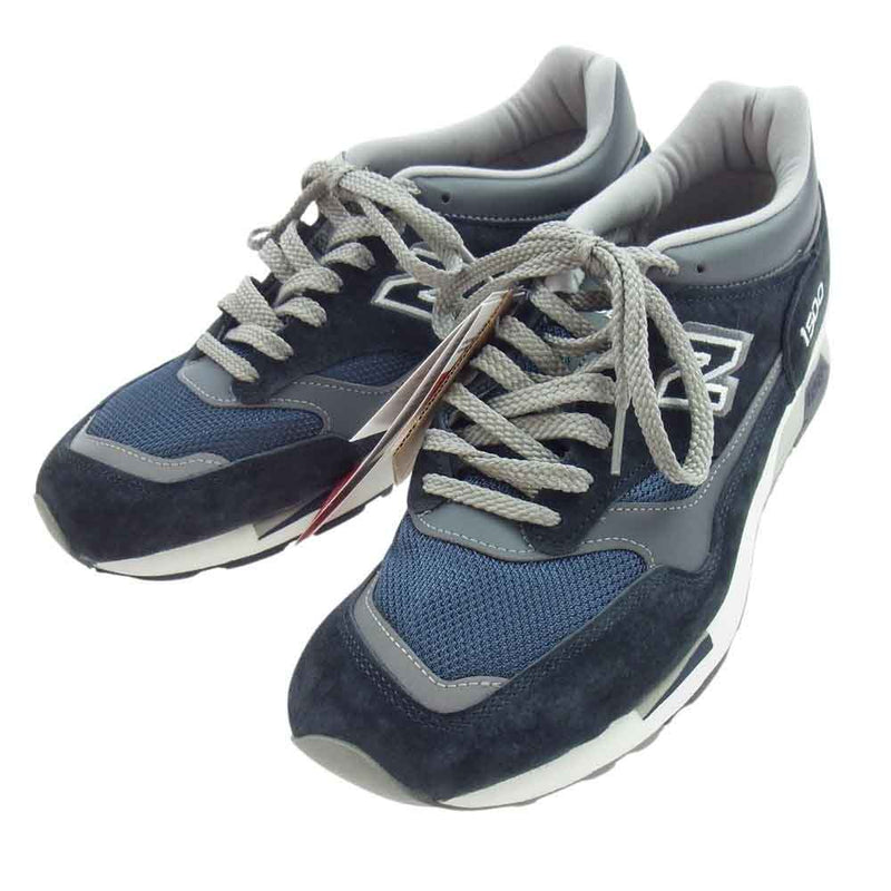 NEW BALANCE ニューバランス U1500PNV UK製 メッシュ スウェード ローカット ネイビー スニーカー ネイビー系 27.5cm【新古品】【未使用】【中古】