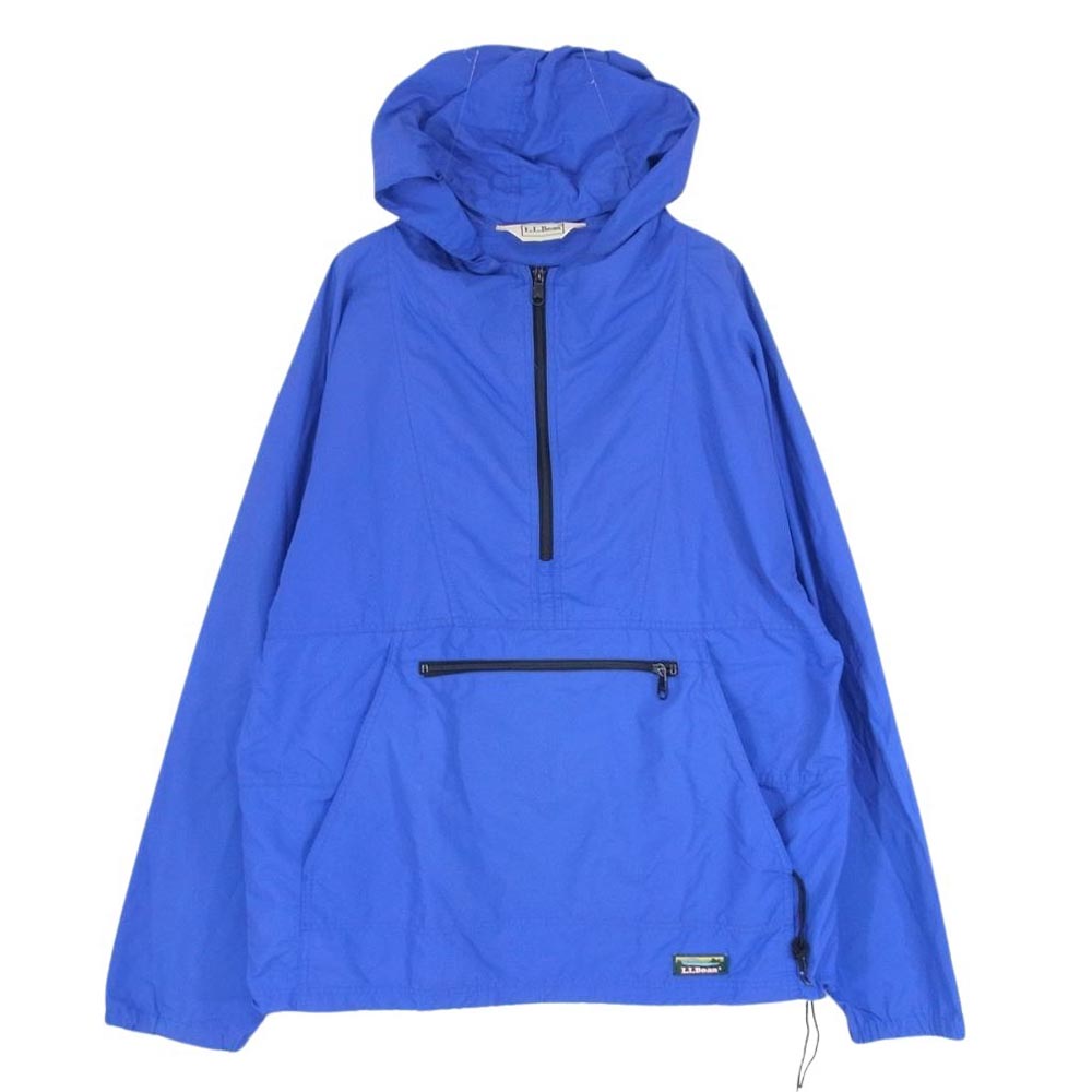 L.L.Bean エルエルビーン 80s 90s アノラック パーカー プルオーバー ジャケット ブルー系 サイズ表記無【中古】