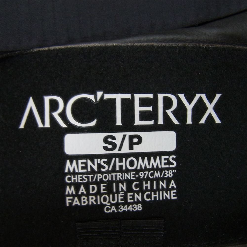 ARC'TERYX アークテリクス Beta SL Hybrid Jacket ベータ SL ハイブリット ジャケット ブラック系 S/P【中古】