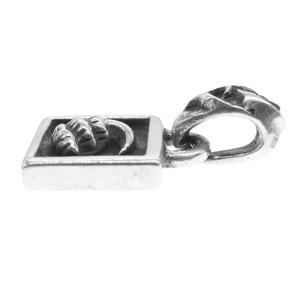 CHROME HEARTS クロムハーツ（原本無） FRAMED CROW フレームド クロウ ペンダント トップ【中古】