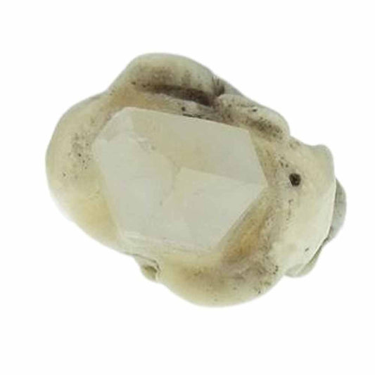 マカブル ガジェット MGR007 コーラル スカル リング オフホワイト系 13号【新古品】【未使用】【中古】