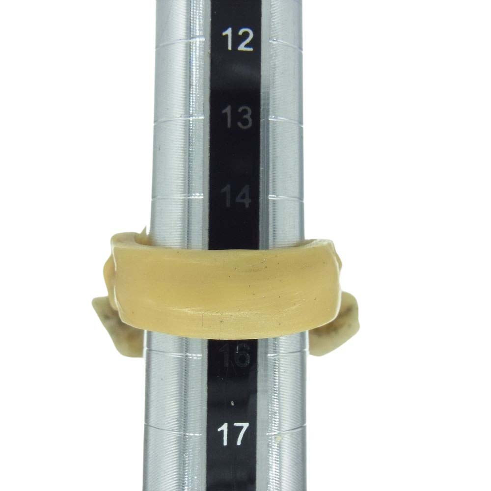 マカブル ガジェット MGR16W マブカ リング ホワイト 18号【新古品】【未使用】【中古】