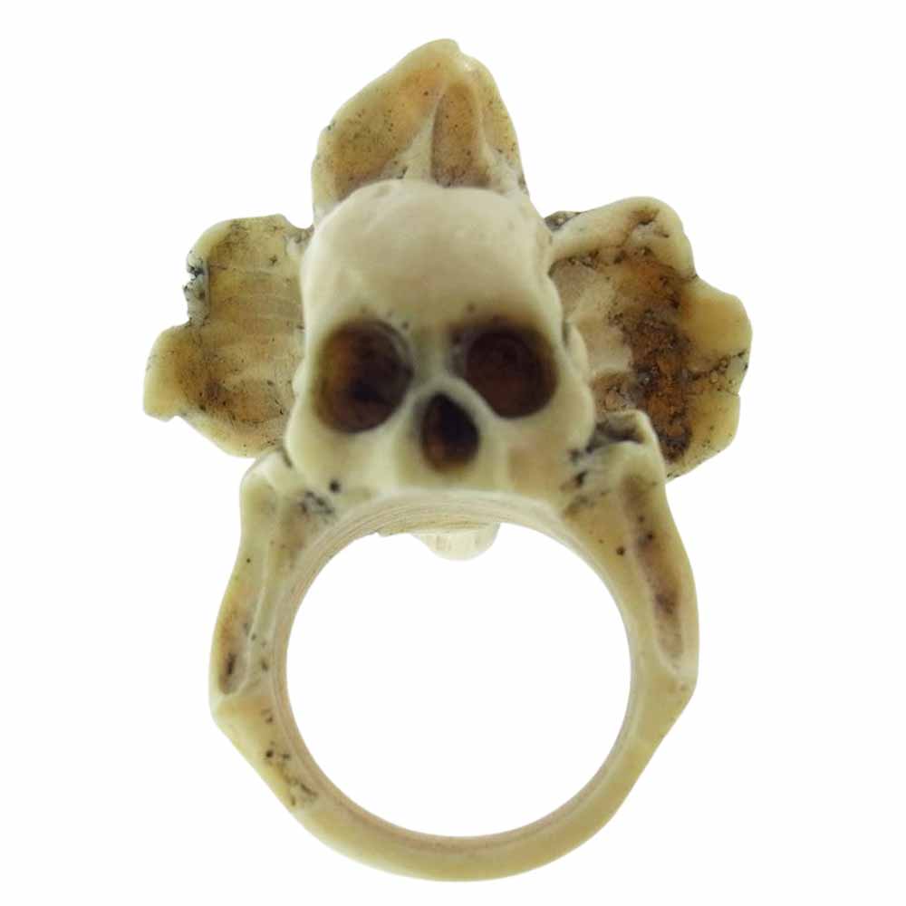 マカブル ガジェット MGR16W マブカ リング ホワイト オフホワイト系 13号【新古品】【未使用】【中古】