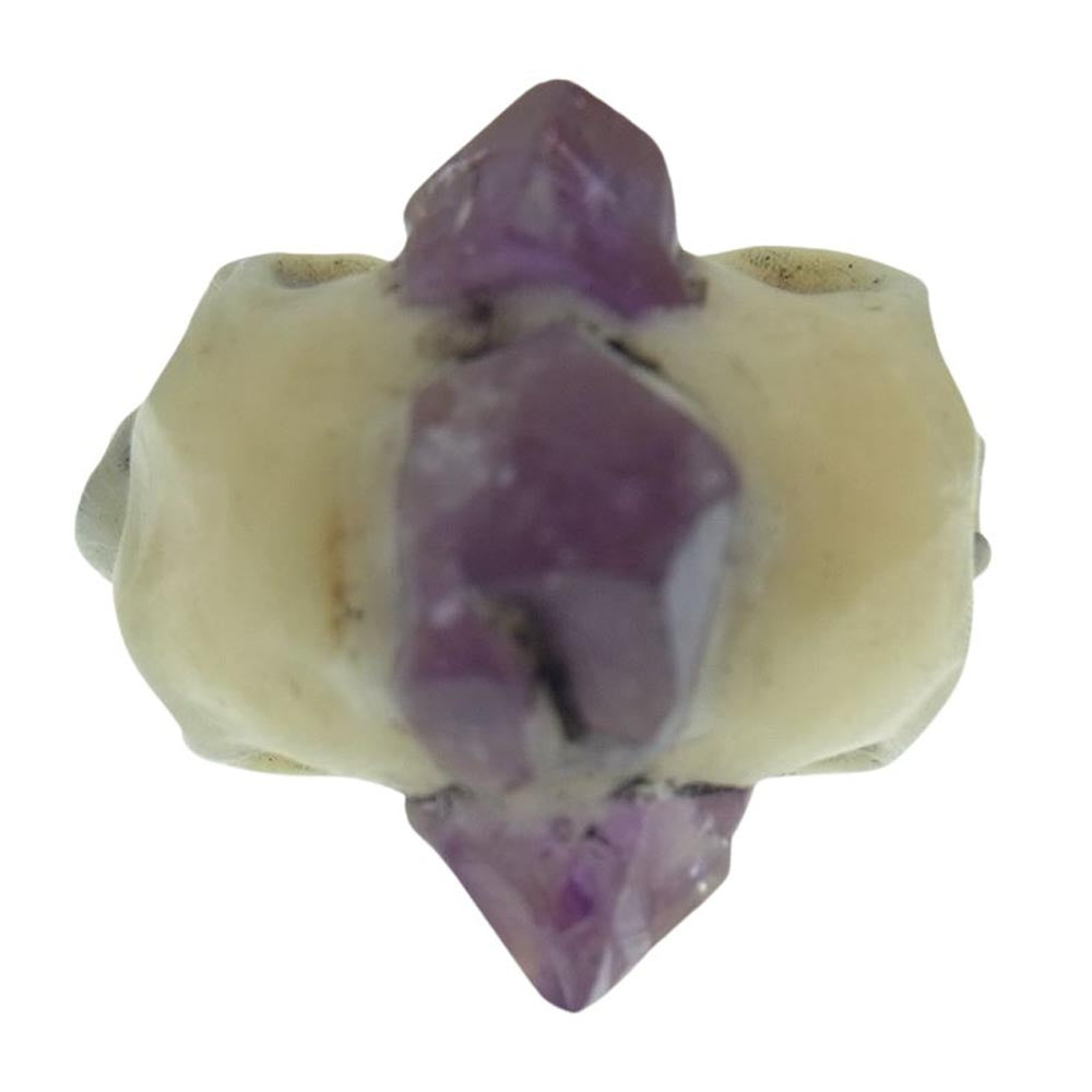 マカブル ガジェット MGR015 バイフェイシャルスカルリング 18号【新古品】【未使用】【中古】