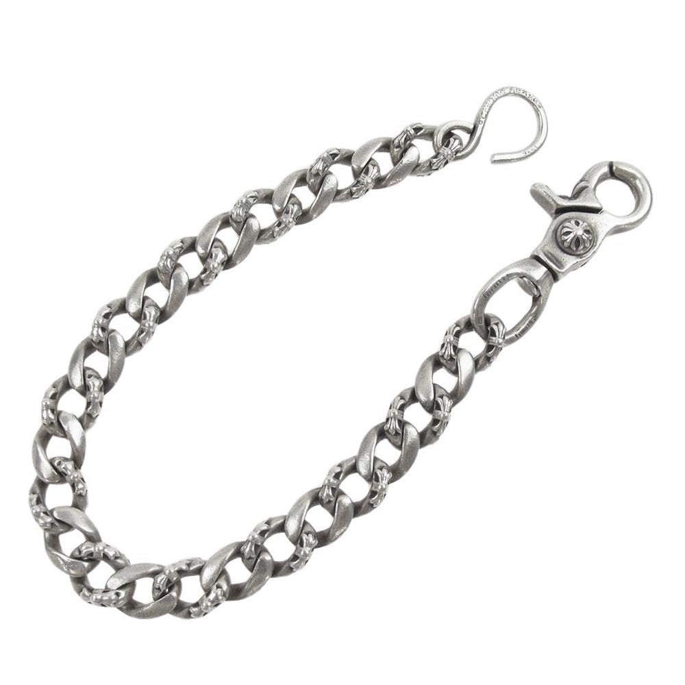 CHROME HEARTS クロムハーツ（原本無） gallerly ギャラリー 購入時証明書付き FANCY SHORT-1 オールド 1クリップ ショート ファンシー ウォレットチェーン 188.12【中古】