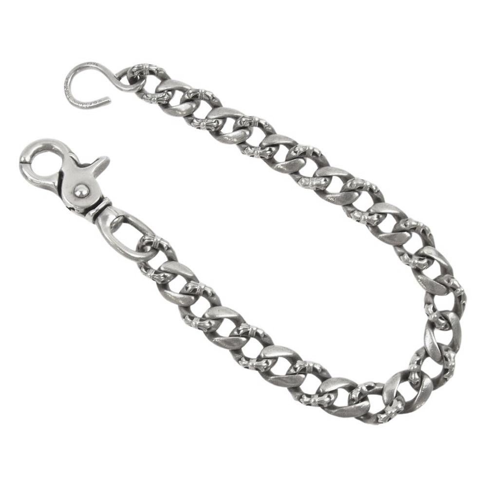 CHROME HEARTS クロムハーツ（原本無） gallerly ギャラリー 購入時証明書付き FANCY SHORT-1 オールド 1クリップ ショート ファンシー ウォレットチェーン 188.12【中古】
