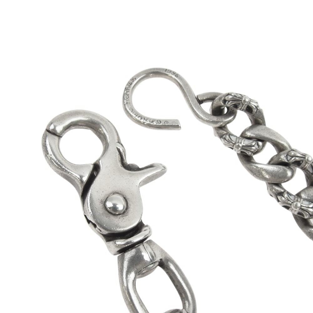 CHROME HEARTS クロムハーツ（原本無） gallerly ギャラリー 購入時証明書付き FANCY SHORT-1 オールド 1クリップ ショート ファンシー ウォレットチェーン 188.12【中古】