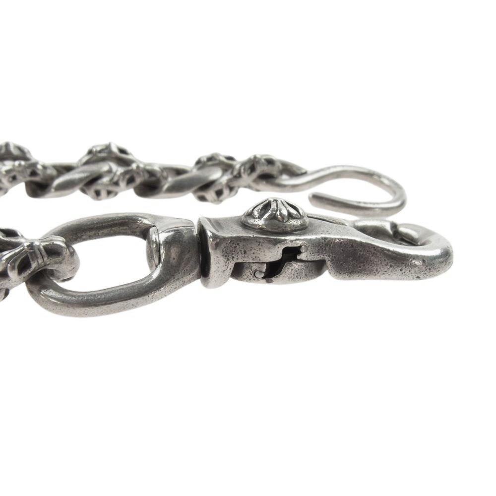 CHROME HEARTS クロムハーツ（原本無） gallerly ギャラリー 購入時証明書付き FANCY SHORT-1 オールド 1クリップ ショート ファンシー ウォレットチェーン 188.12【中古】