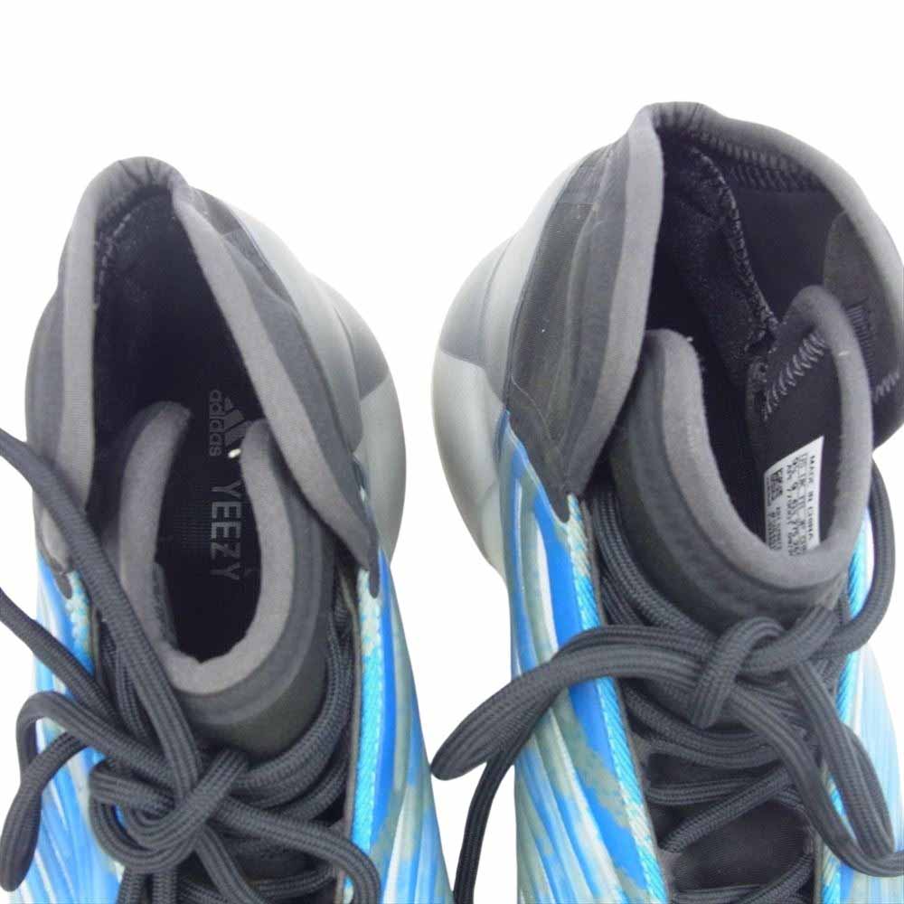 adidas アディダス GZ8872 YEEZY QNTM BSKTBL FROZEN BLUE イージーバスケットボール フローズン ハイカットスニーカー ブルー系 27.5ｃｍ【中古】