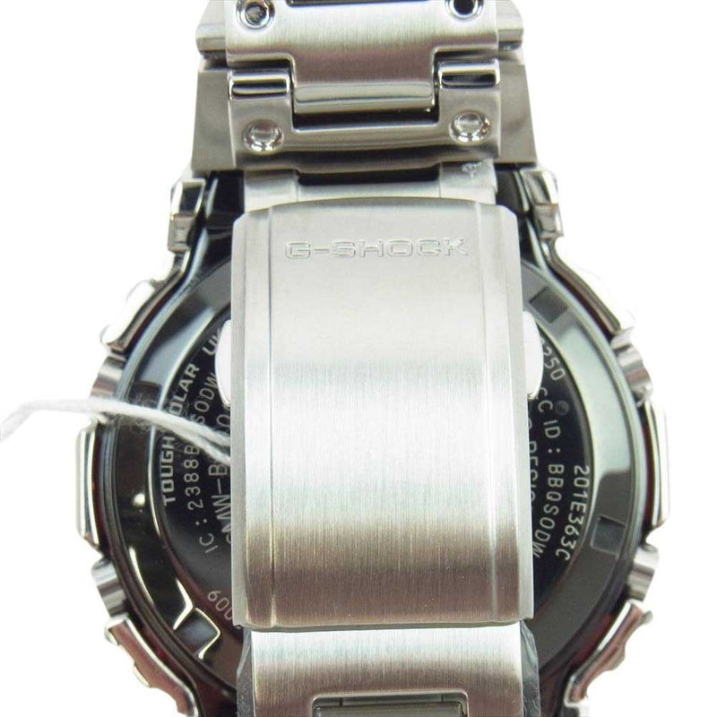 G-SHOCK ジーショック GMW-B5000D-1JF フルメタル 電波ソーラー ウォッチ 腕時計 シルバー系【新古品】【未使用】【中古】