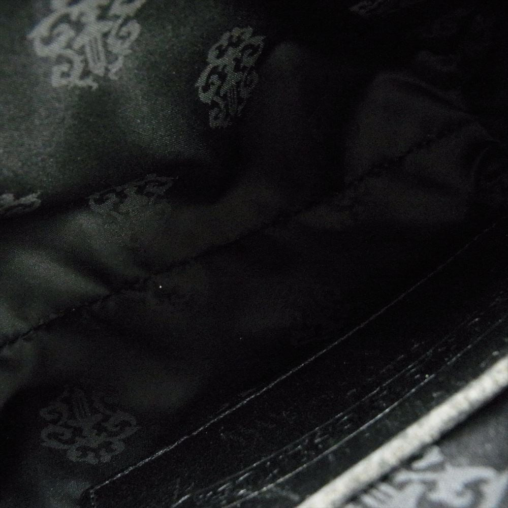 CHROME HEARTS クロムハーツ（原本無） DOC ADAMS スモール CHクロス 2WAY ハンド バッグ ブラック系【中古】