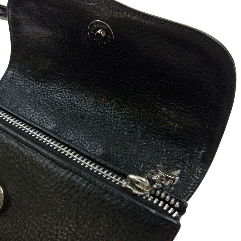 CHROME HEARTS クロムハーツ（原本無） DOC ADAMS スモール CHクロス 2WAY ハンド バッグ ブラック系【中古】