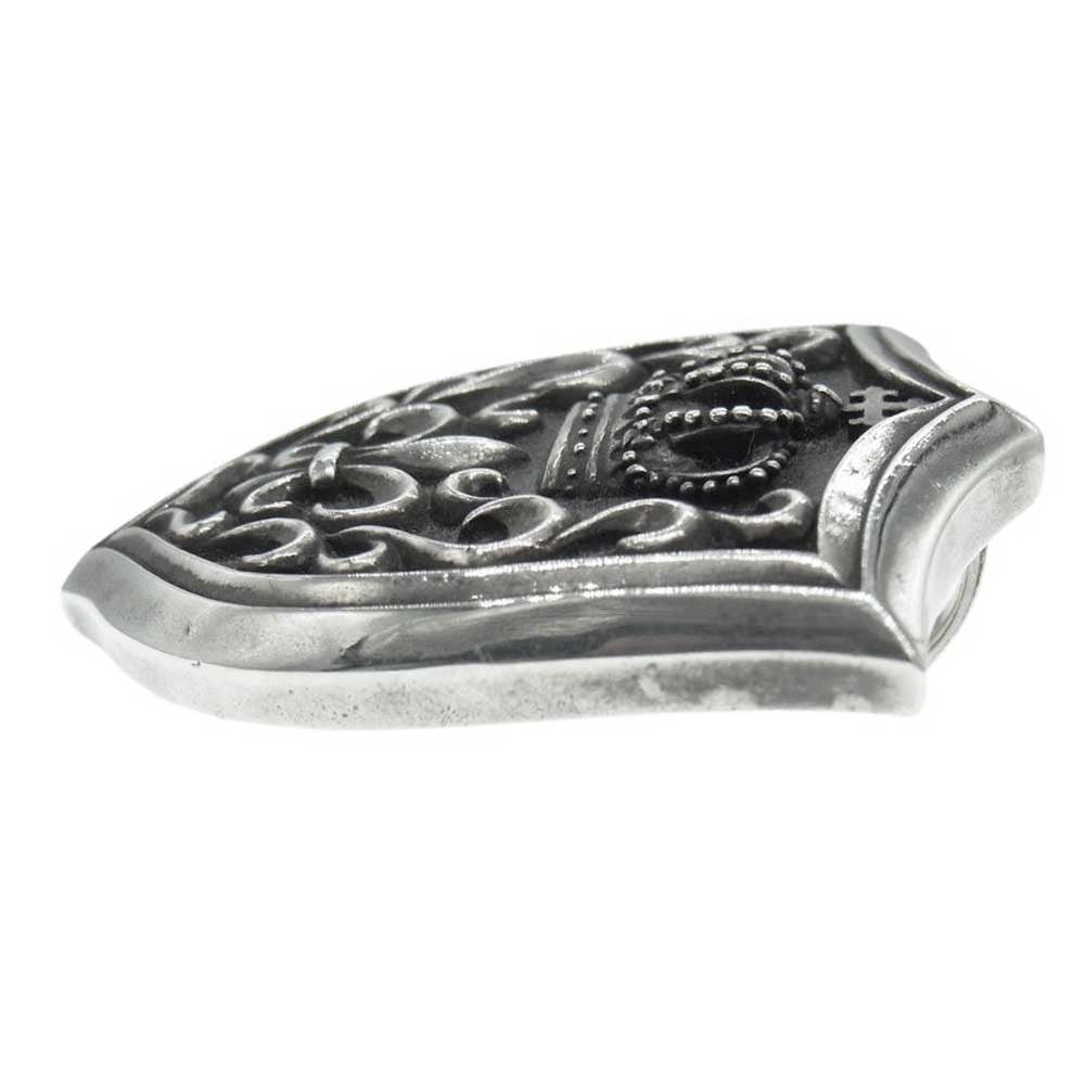 Justin Davis ジャスティンデイビス SPJ103 SHIELD PENDANT クラウン シールド ペンダント トップ【中古】