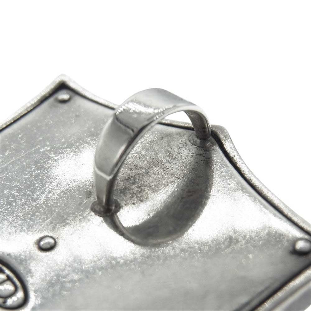 Justin Davis ジャスティンデイビス SPJ103 SHIELD PENDANT クラウン シールド ペンダント トップ【中古】