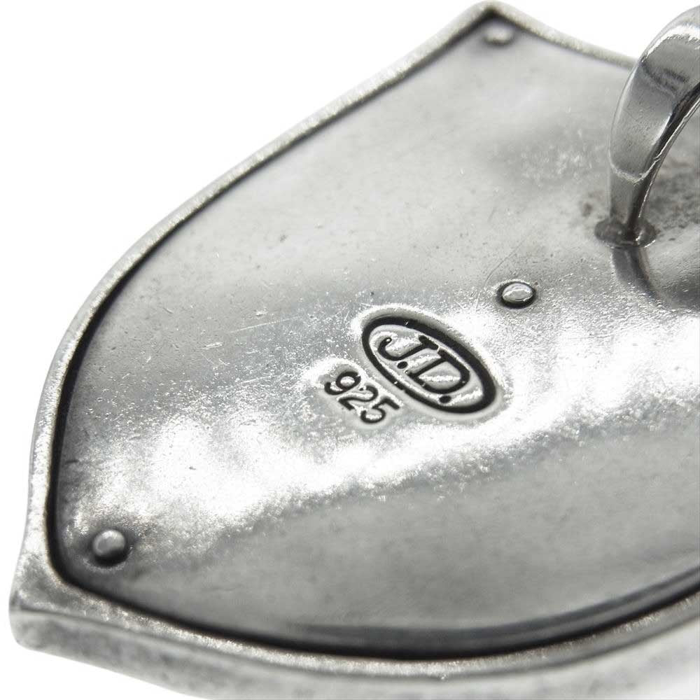 Justin Davis ジャスティンデイビス SPJ103 SHIELD PENDANT クラウン シールド ペンダント トップ【中古】