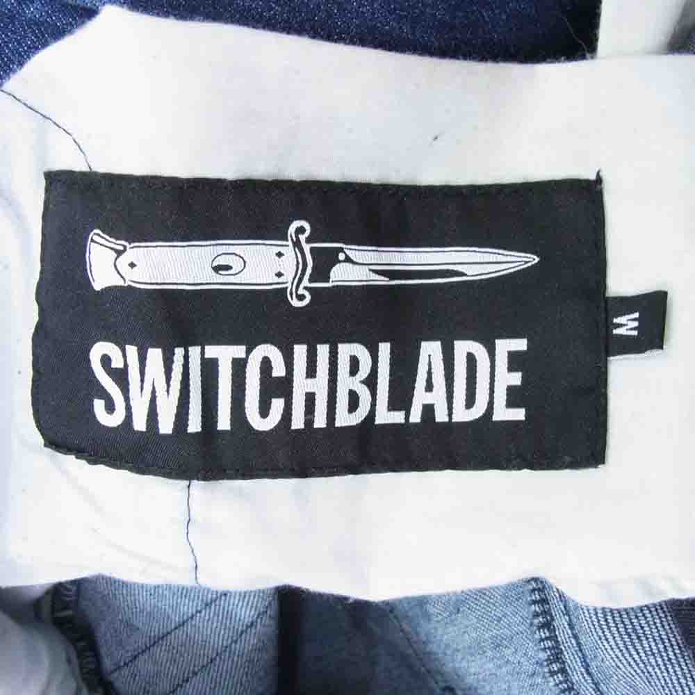 スイッチブレード 1001501 GRAPHIC PRINT DENIM PT INDIGO グラフィック プリント デニム パンツ インディゴブルー系 M【中古】