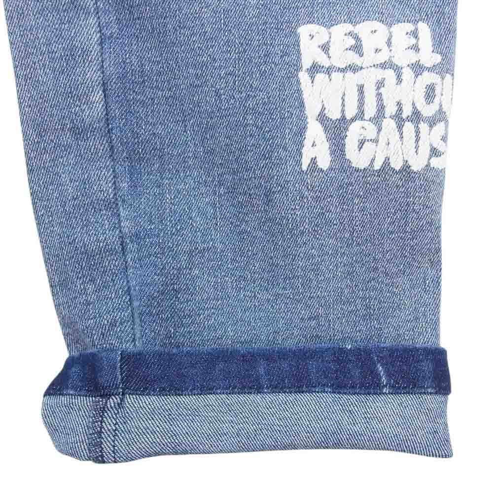 スイッチブレード 1001501 GRAPHIC PRINT DENIM PT INDIGO グラフィック プリント デニム パンツ インディゴブルー系 M【中古】