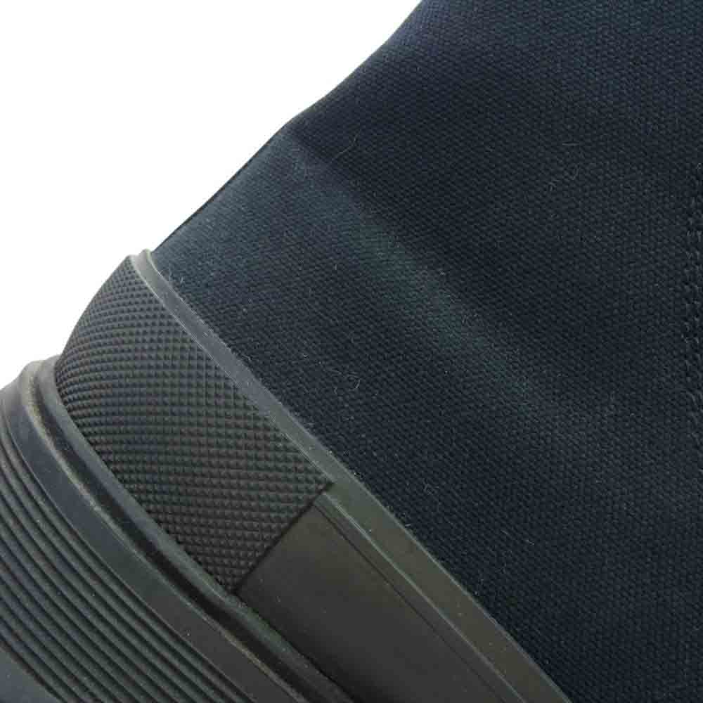 Alexander McQueen アレキサンダーマックイーン Tread Slick トレッドスリック ハイカットスニーカー ブラック系 41【中古】